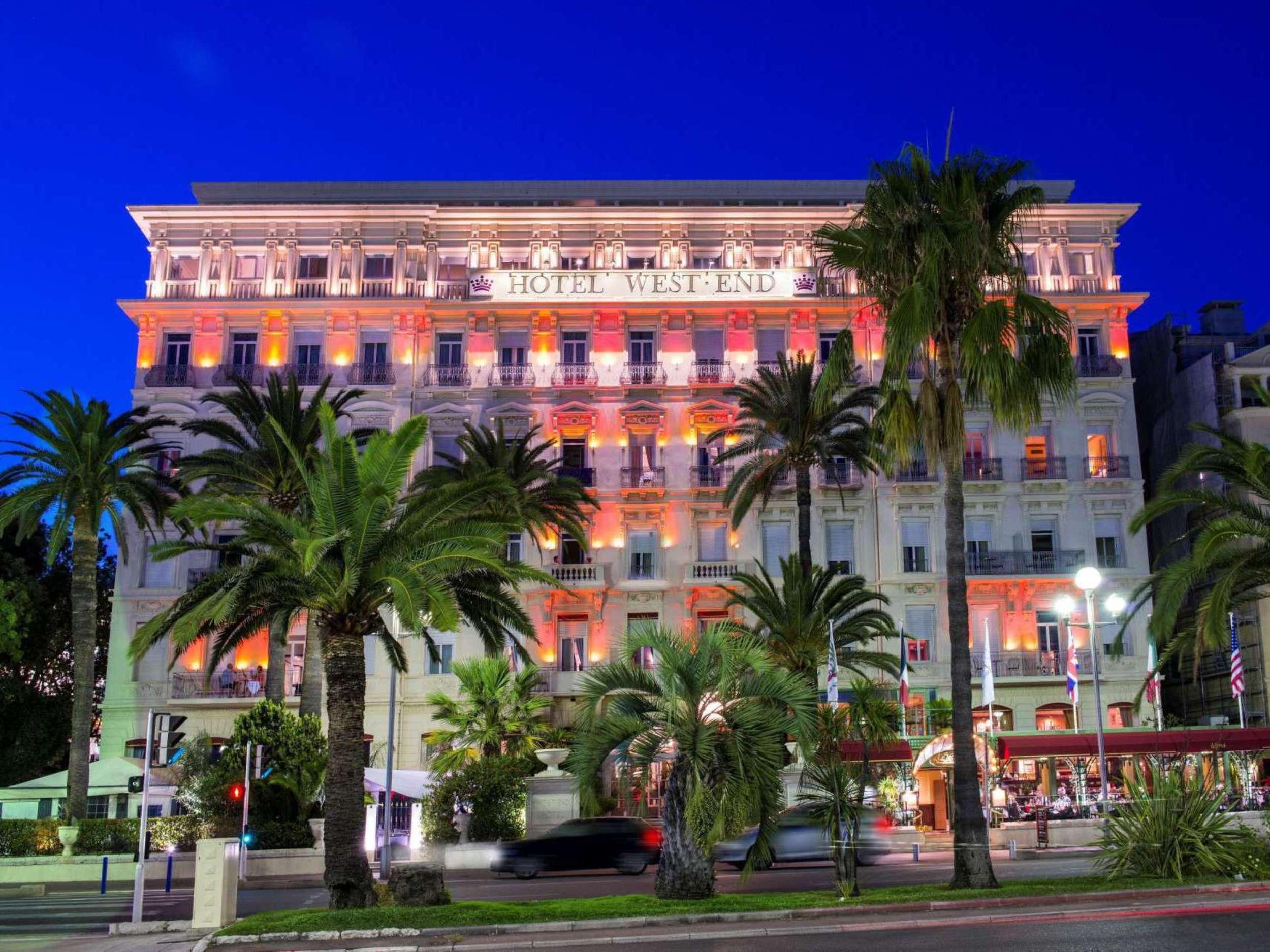 Hotel West End Promenade Ницца Экстерьер фото